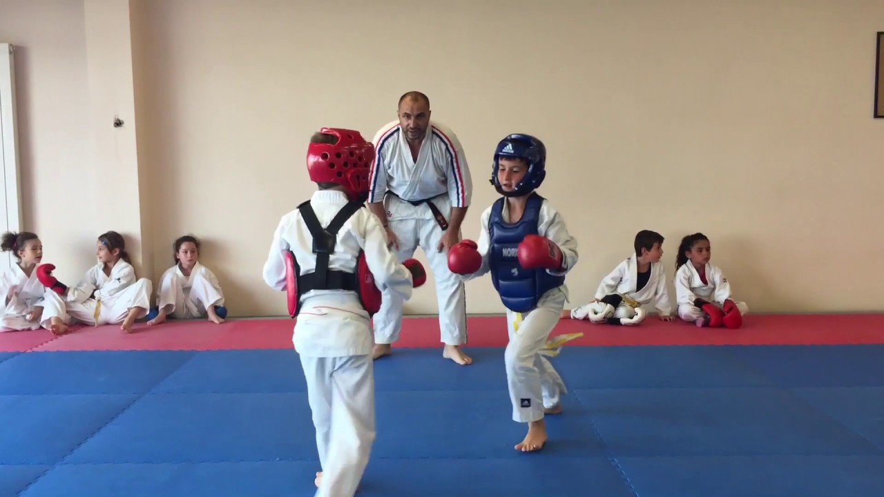 Dojo Sen'Ken. Section Karaté Contact Enfants. 14 juin 2017