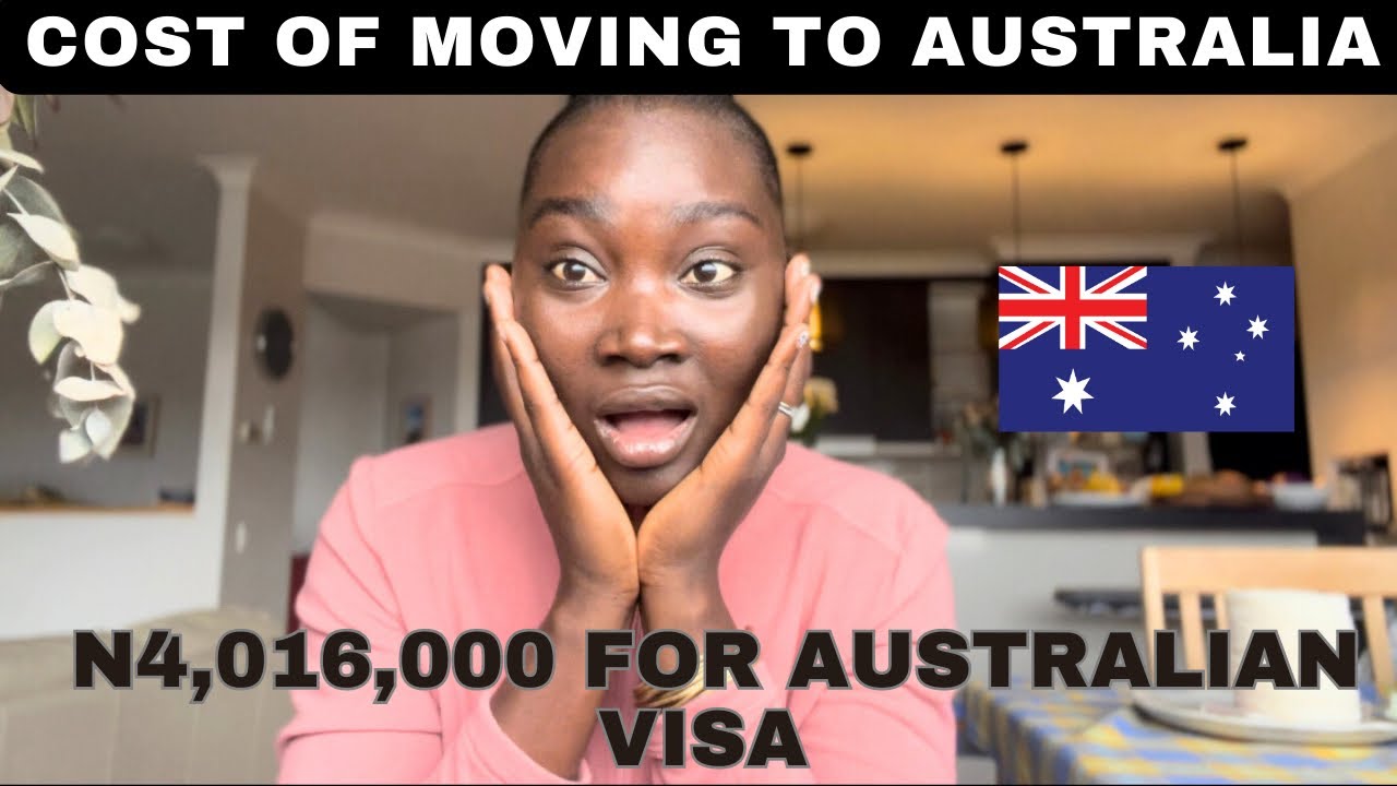 The cost of moving to Australia, flights, accommodation, bringing food.