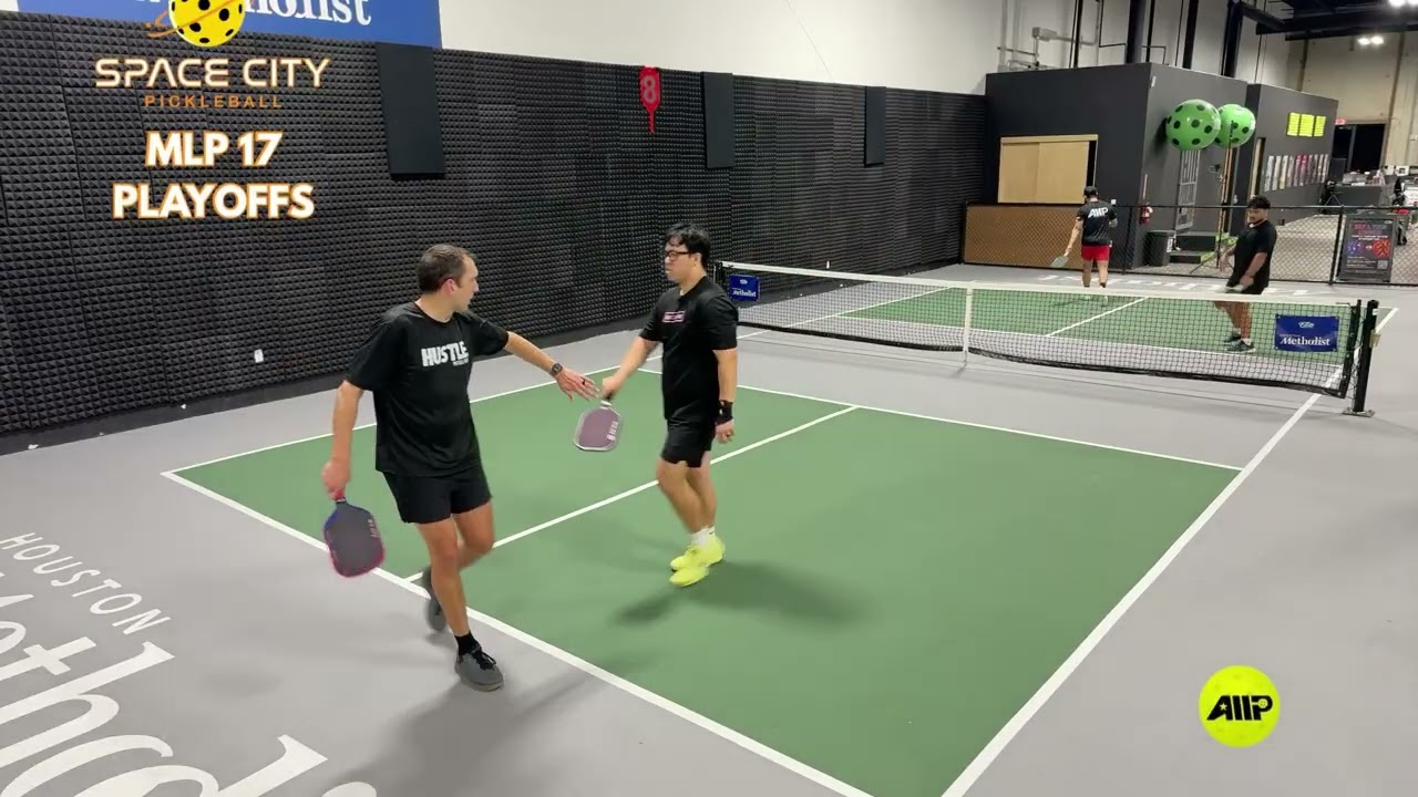 Space City Pickleball MLP17 PlayOffs - David/Ratul vs Adam/Tyler