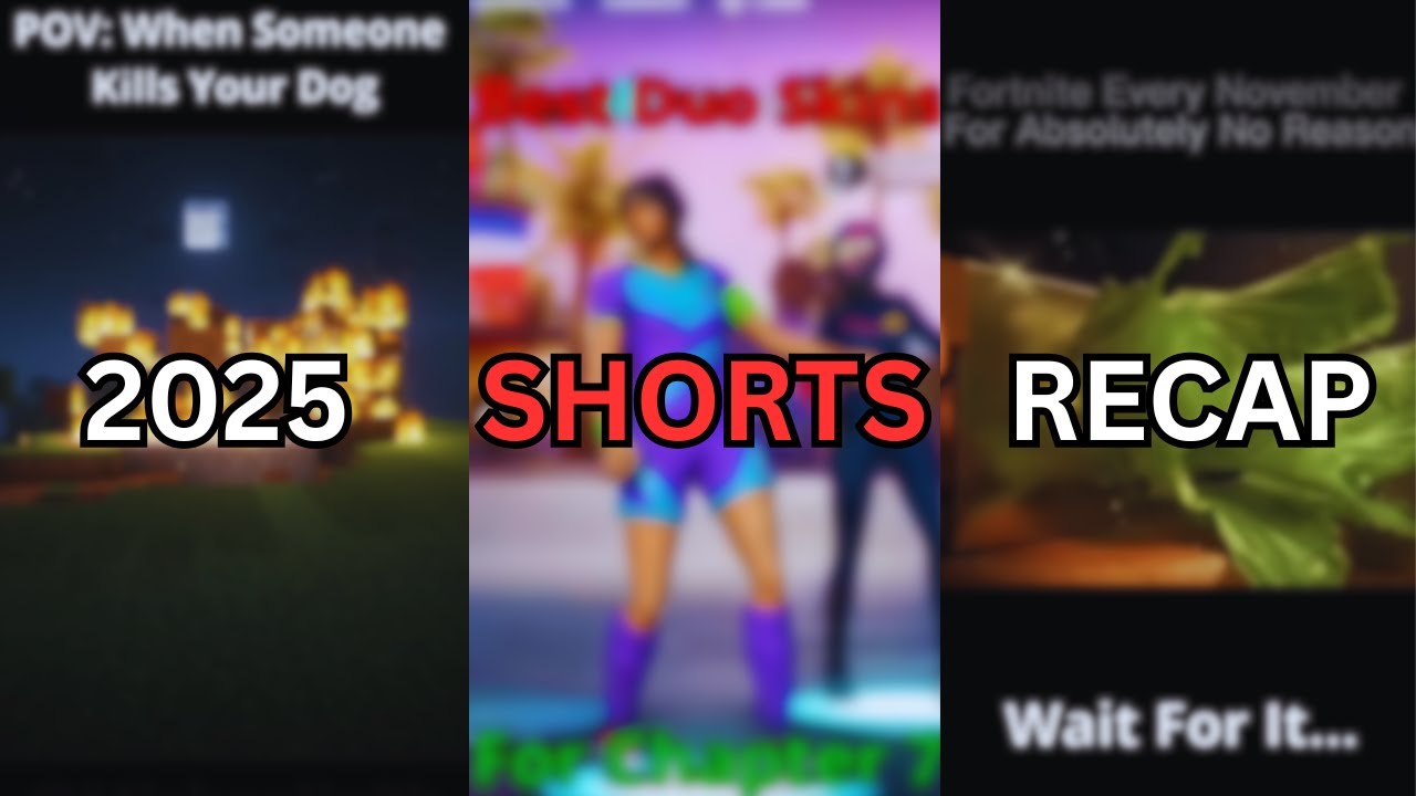 Shorts RECAP 2025 (January-December)