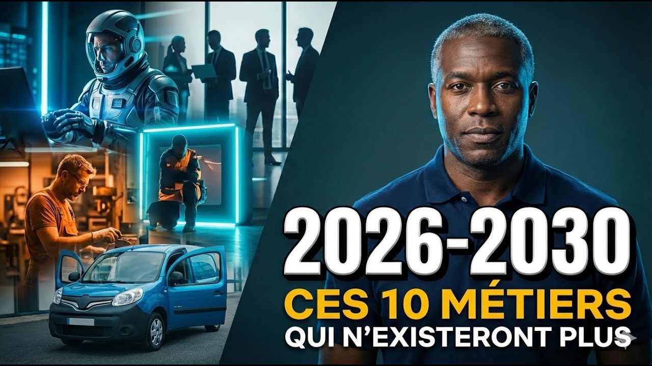 ⚠️ ALERTE : Ces 10 Métiers vont DISPARAÎTRE d'ici 2030 (IA)