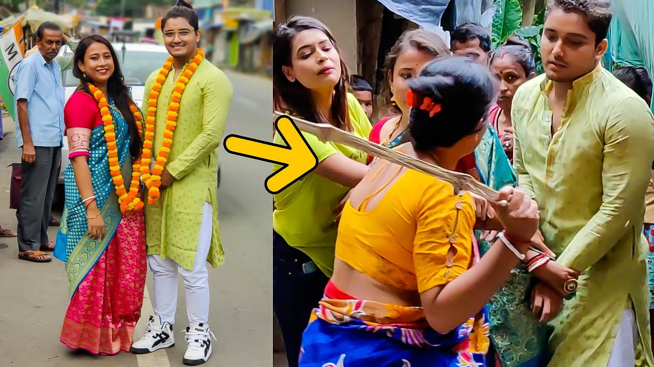 | MARRYING A MARRIED WOMAN PRANK ON MY VILLAGE FAMILY & PRIYA G0NE WR0NG | Canbee Lifestyle |