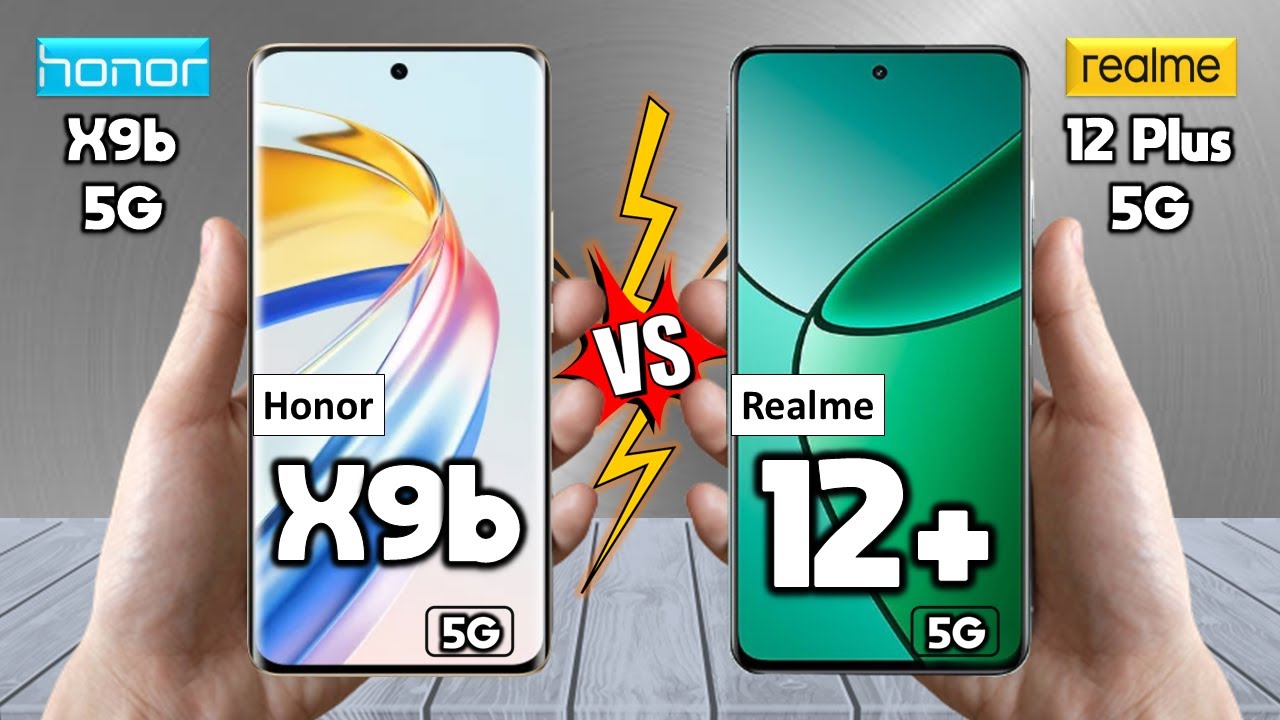 Honor X9b Vs Realme 12 Plus - Full Comparison 🔥 Techvs