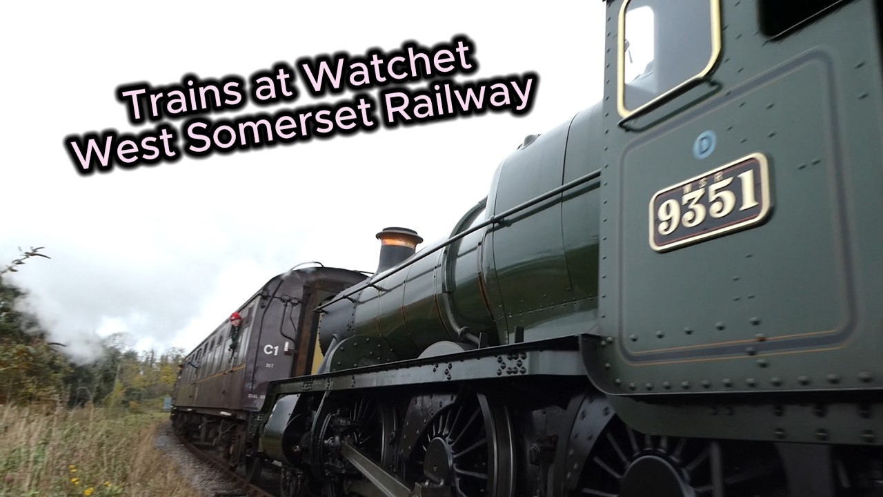 Trains at Watchet, WSR