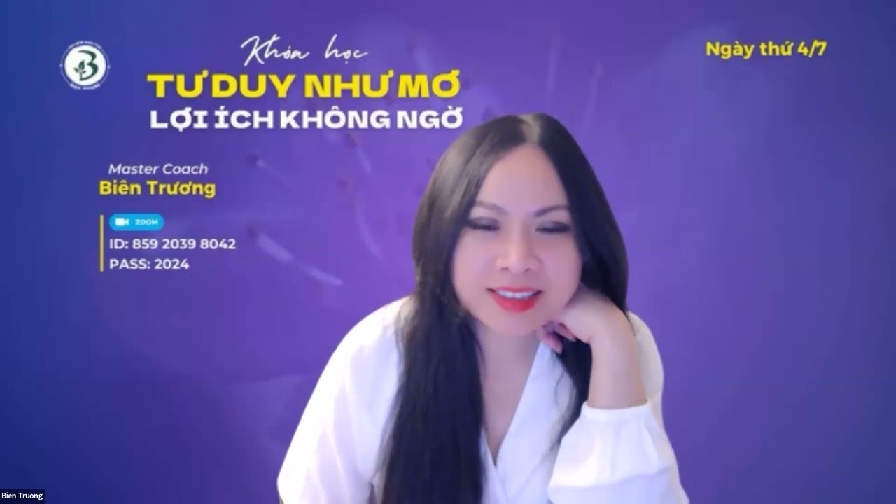 LIVE 125 🍏: KHOÁ HỌC TƯ DUY cần để bình an và được yêu hơn | BUỔI HỌC SỐ 4