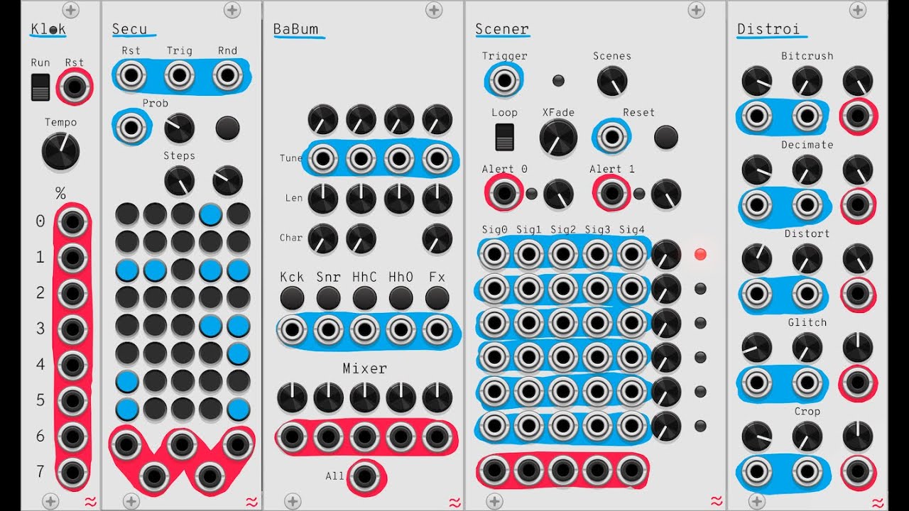 Ondas VCV Rack Modules Walkthrough