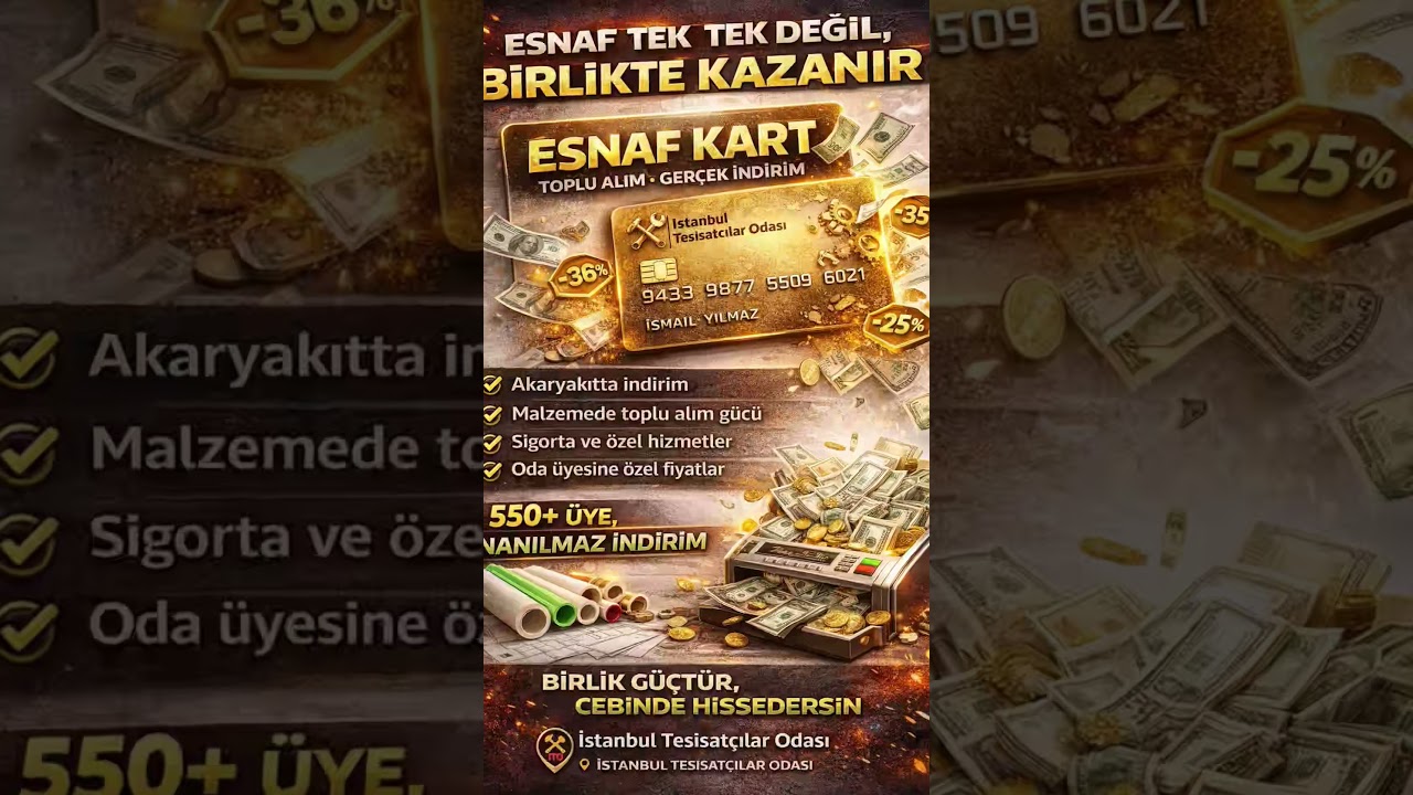 Türkiye çapında esnafın yanındaydık, olmayada devam edeceğiz..