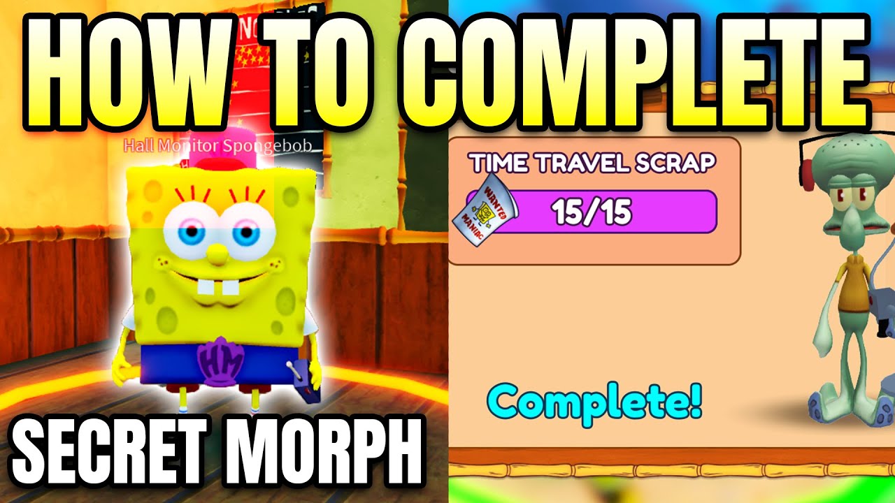 How To Find All 15 Wanted Posters in Spongebob Simulator (Roblox)