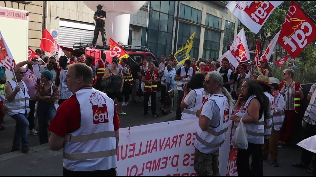 Action devant l'UNEDIC contre la r&eacute;forme de l'assurance ch&ocirc;mage