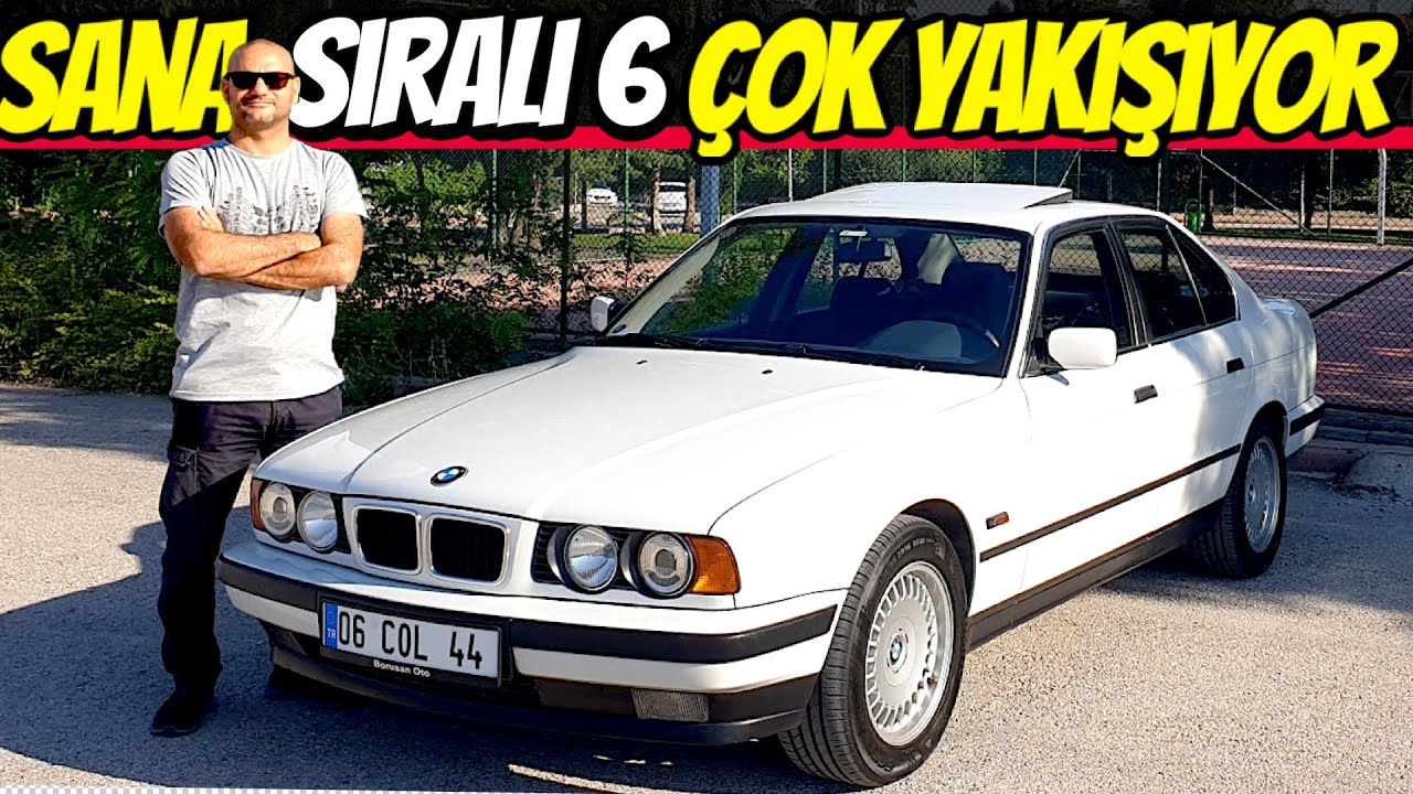 90'LAR | BMW E34 520i | Kaldı mı bu kadar temizi? | M50B20TU