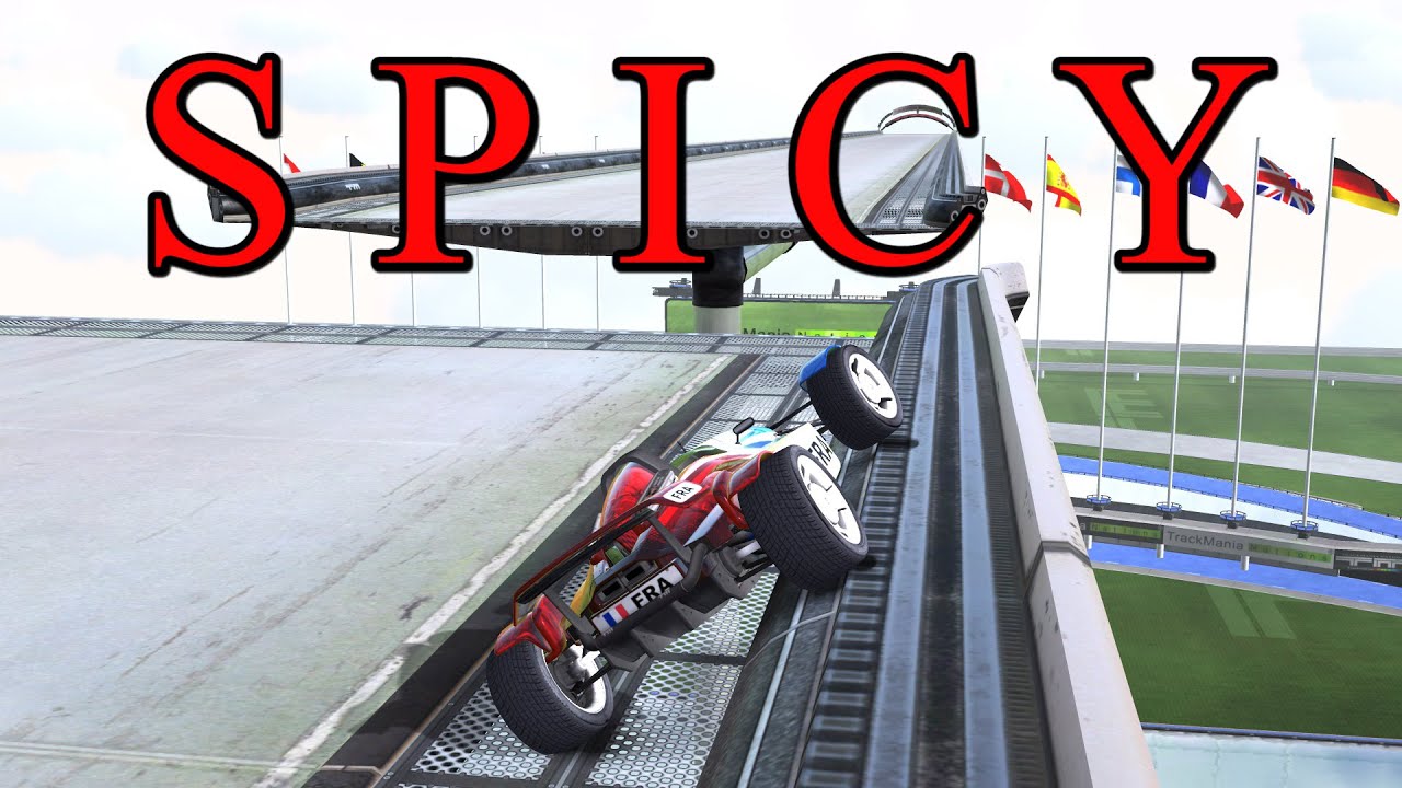 Spicy trackmania maps I've built and made video about