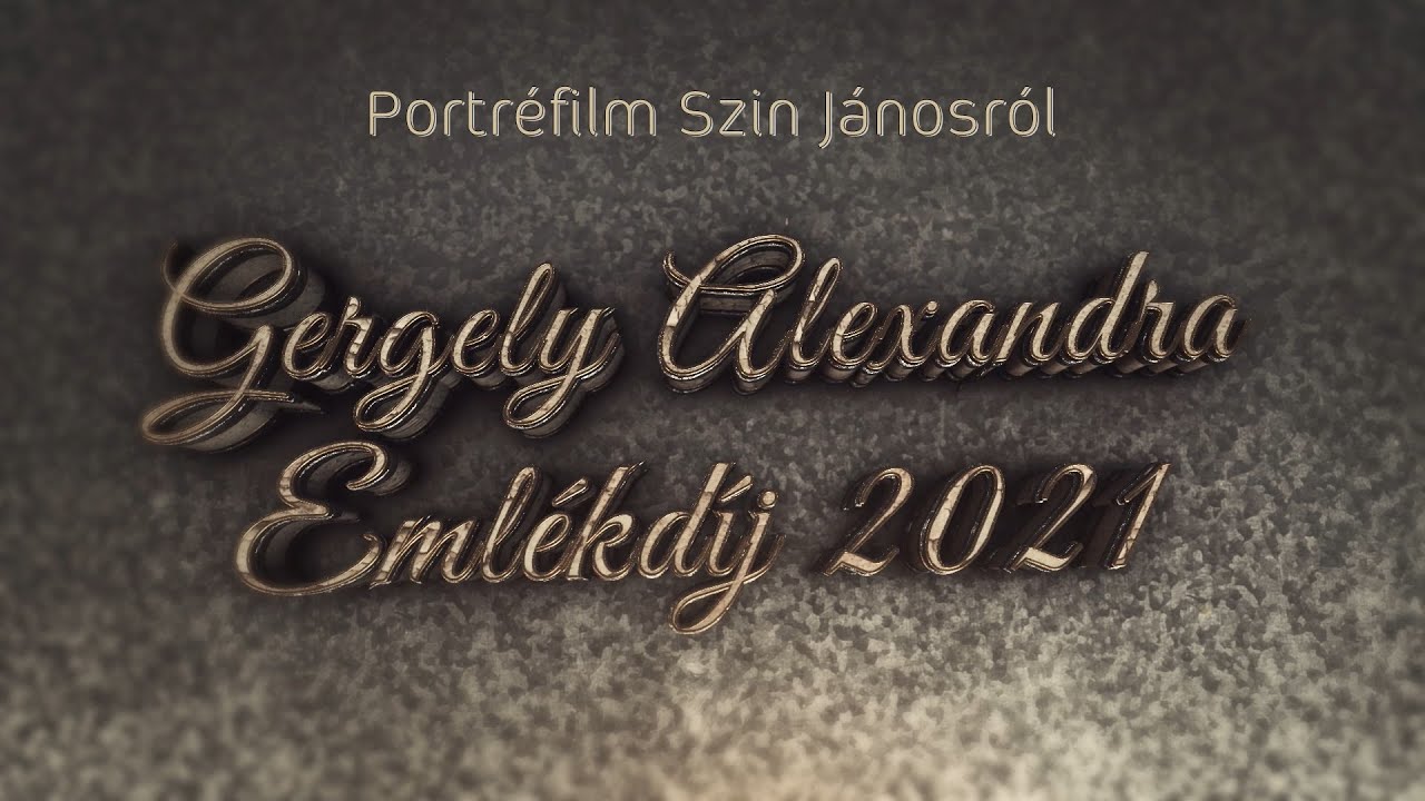Portr&eacute;film Szin J&aacute;nosr&oacute;l