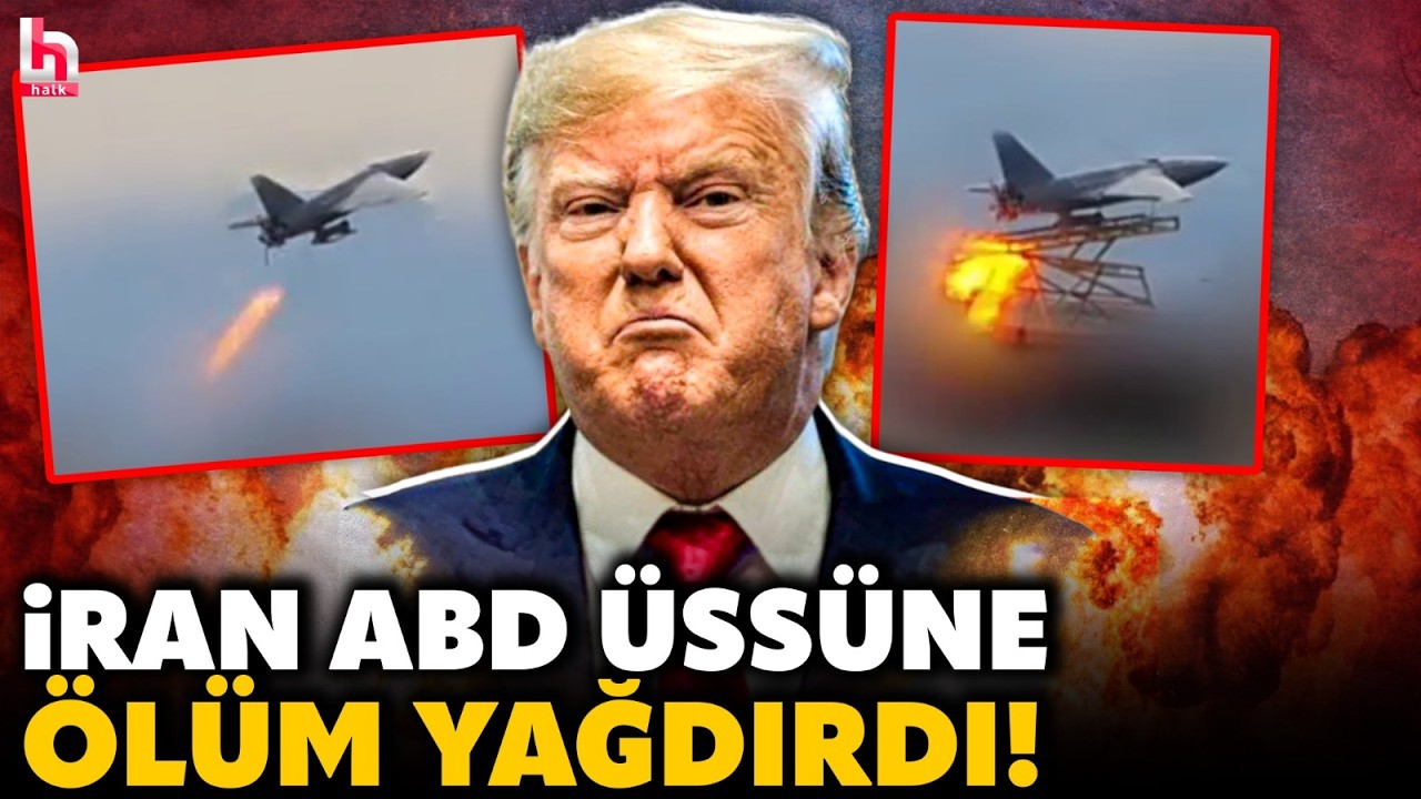 ABD NEYE UĞRADIĞINI ŞAŞIRDI! Orta Doğu cehenneme döndü! İran İHA'ları ABD üssünü yerle bir etti!