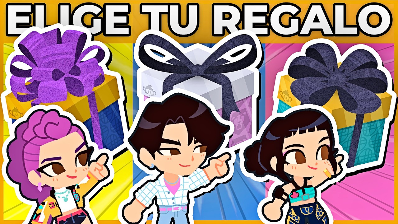 🎁 ELIGE TU REGALO | GUERRERAS K-POP | ¿Qué regalo prefieres?💽 |🐵#monoquiz