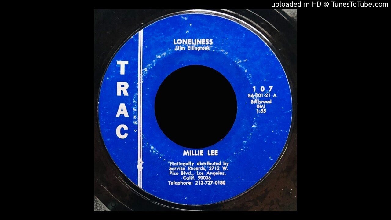 Millie Lee - Lonliness - Trac Records 45
