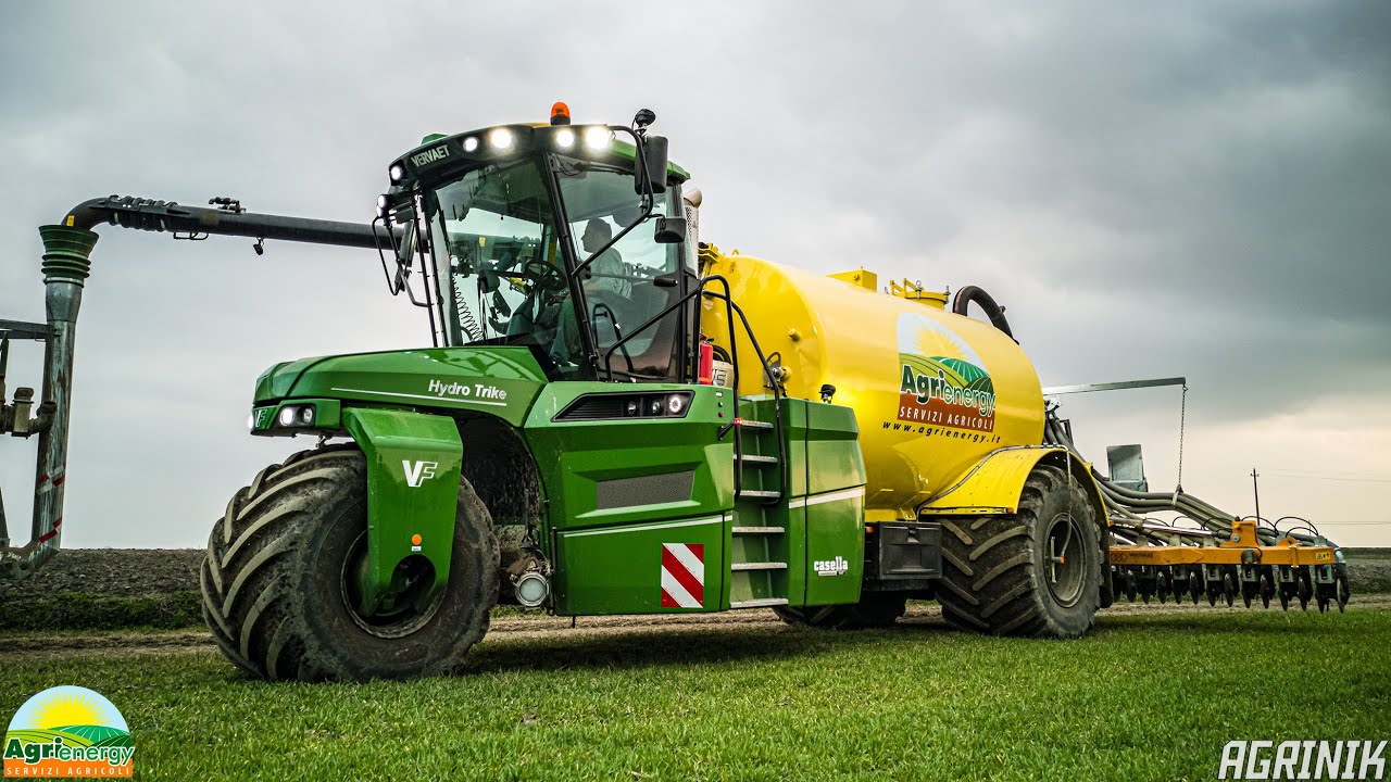Vervaet Hydro Trike + Veenhuis Euroject 3500 (7m) | Distribuzione Digestato | AGRIENERGY |