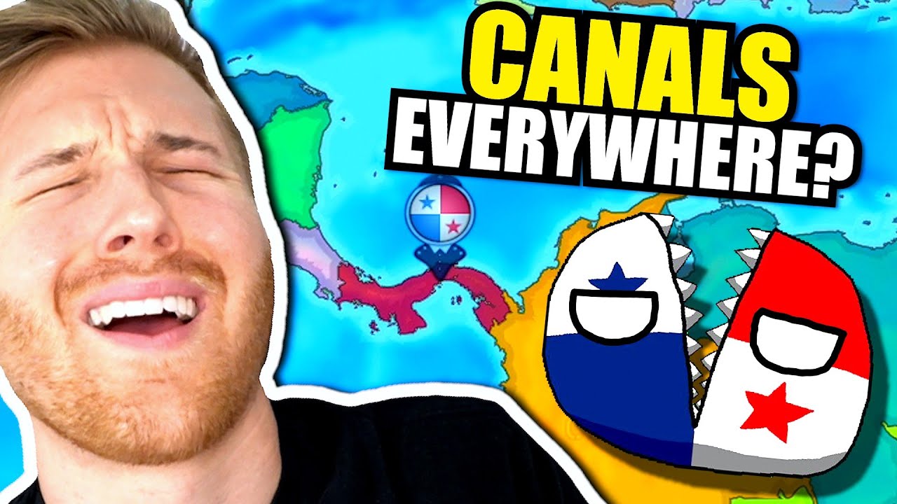 I Tried Building ENDLESS Canals as Panama?! | Dummynation