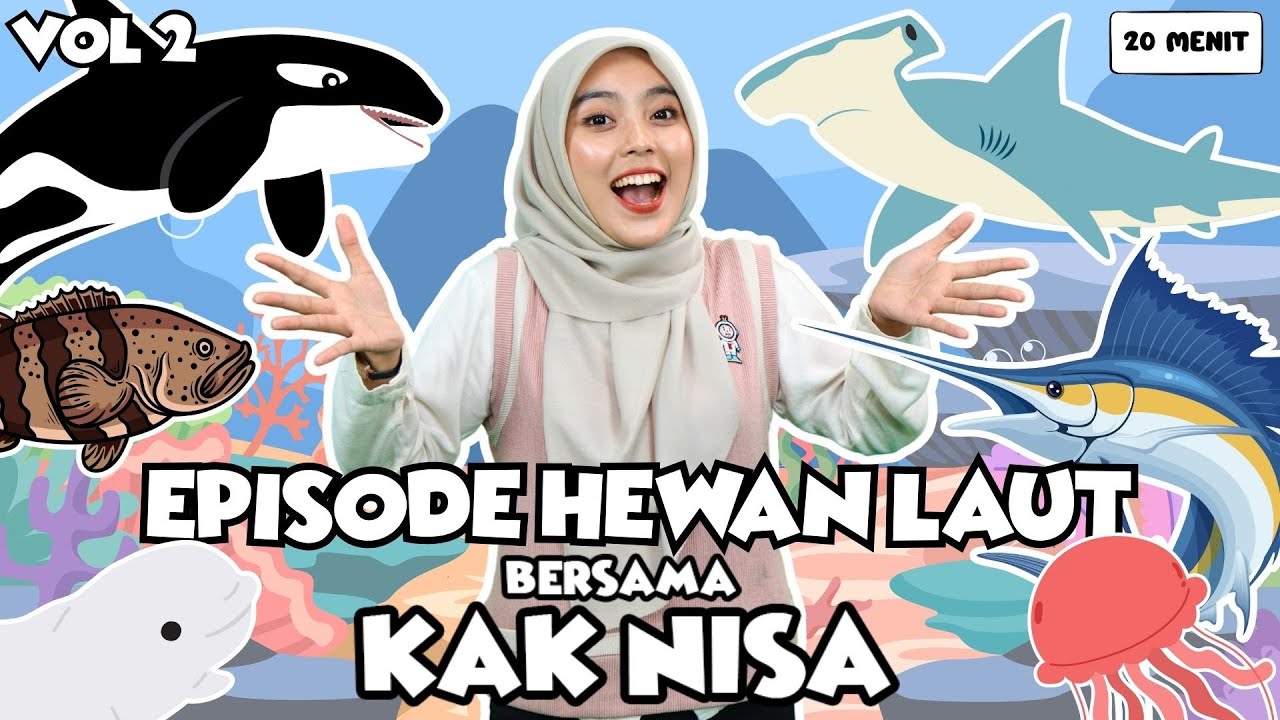 Belajar dan Bermain Episode Hewan Laut Untuk Balita VOL 2 - Belajar Kata, Mengenal Hewan Laut