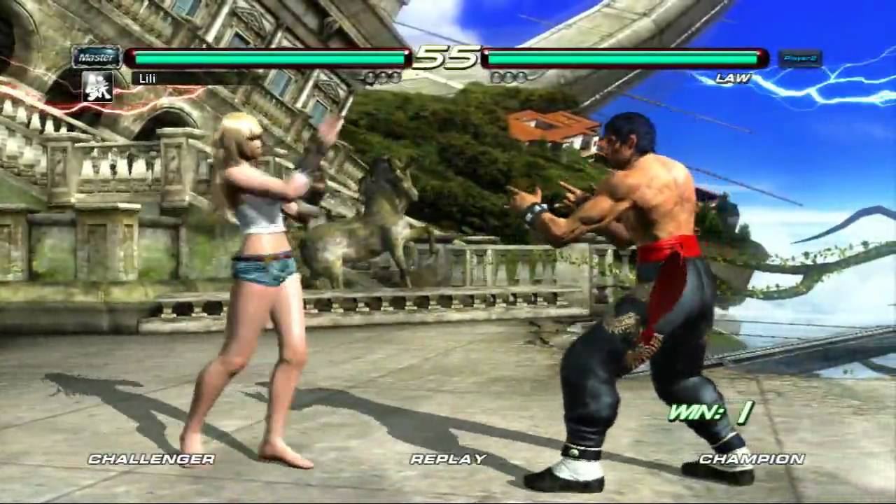 TEKKEN 6 BR: Lili vs Law [HD] 001