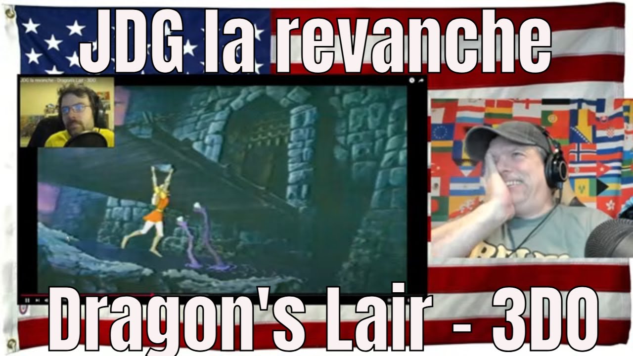 JDG la revanche - Dragon's Lair - 3DO - REACTION