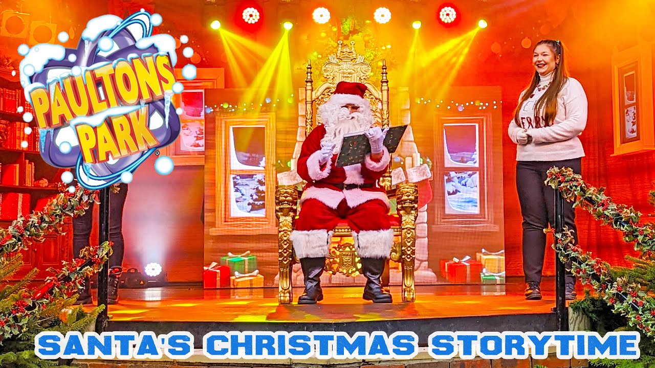 Santa's Storytime at Paultons Park's Celebration of Christmas Event (Dec 2022) [4K]