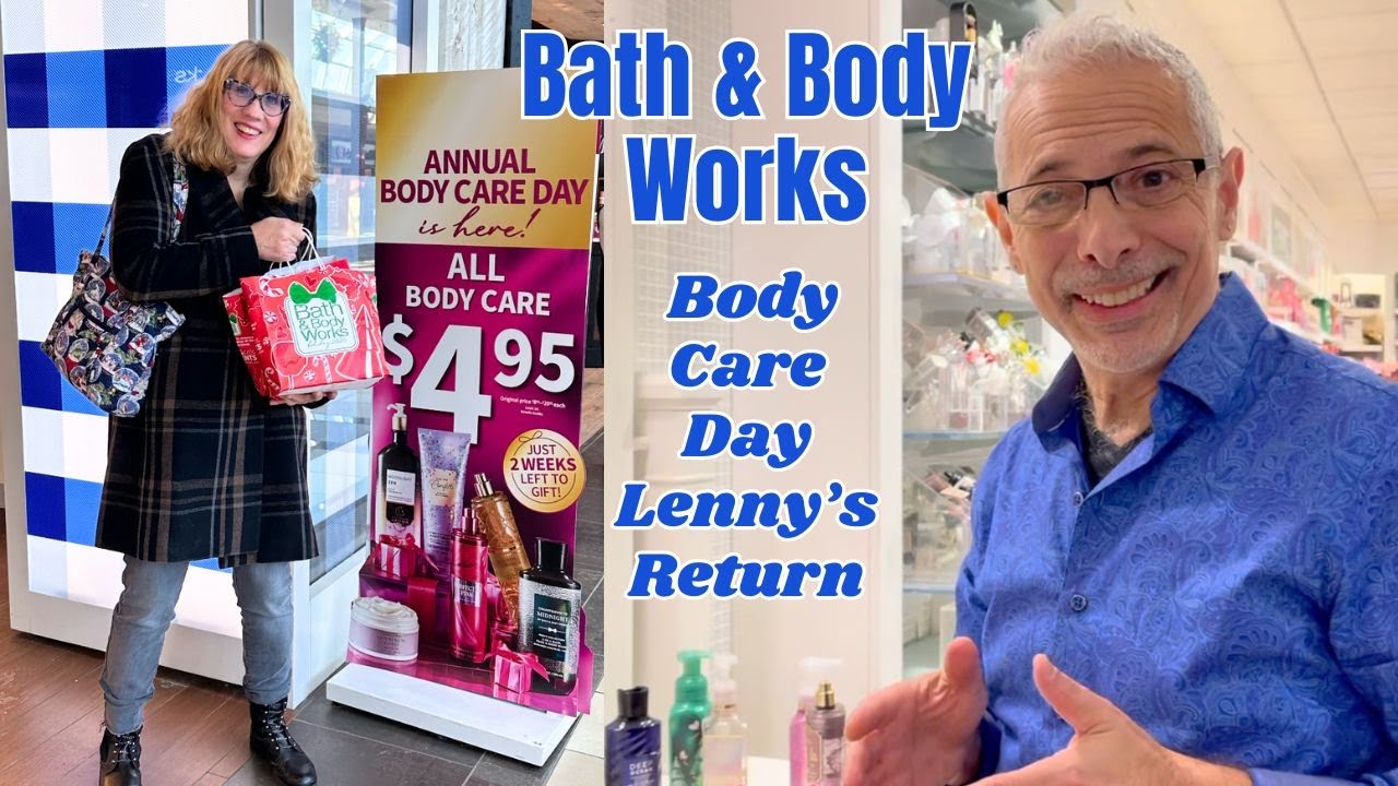 Bath & Body Works Body Care Day Haul Collab - Lenny's Return