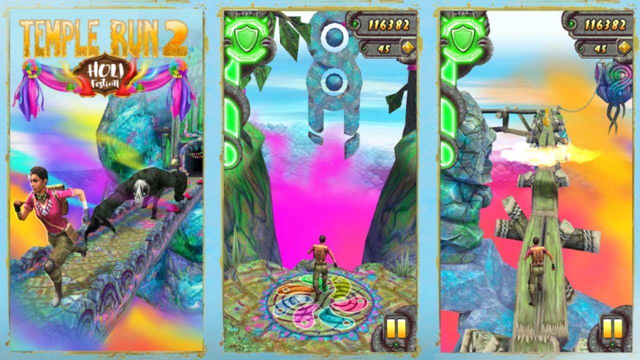 Temple Run 2 | New Map: HOLI FESTIVAL! By Imangi Studios