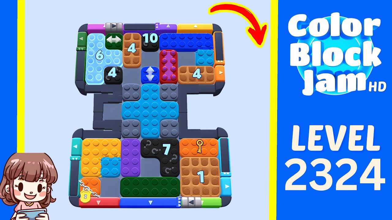 Color Block Jam Level 1415 (2324) Solution Walkthrough