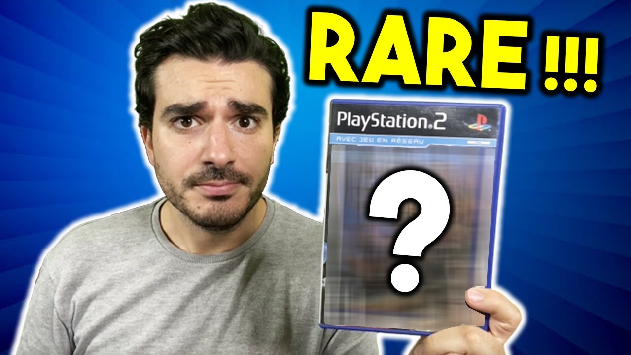 5 JEUX VIDÉO TRÈS RARES et CHERS de ma collection !