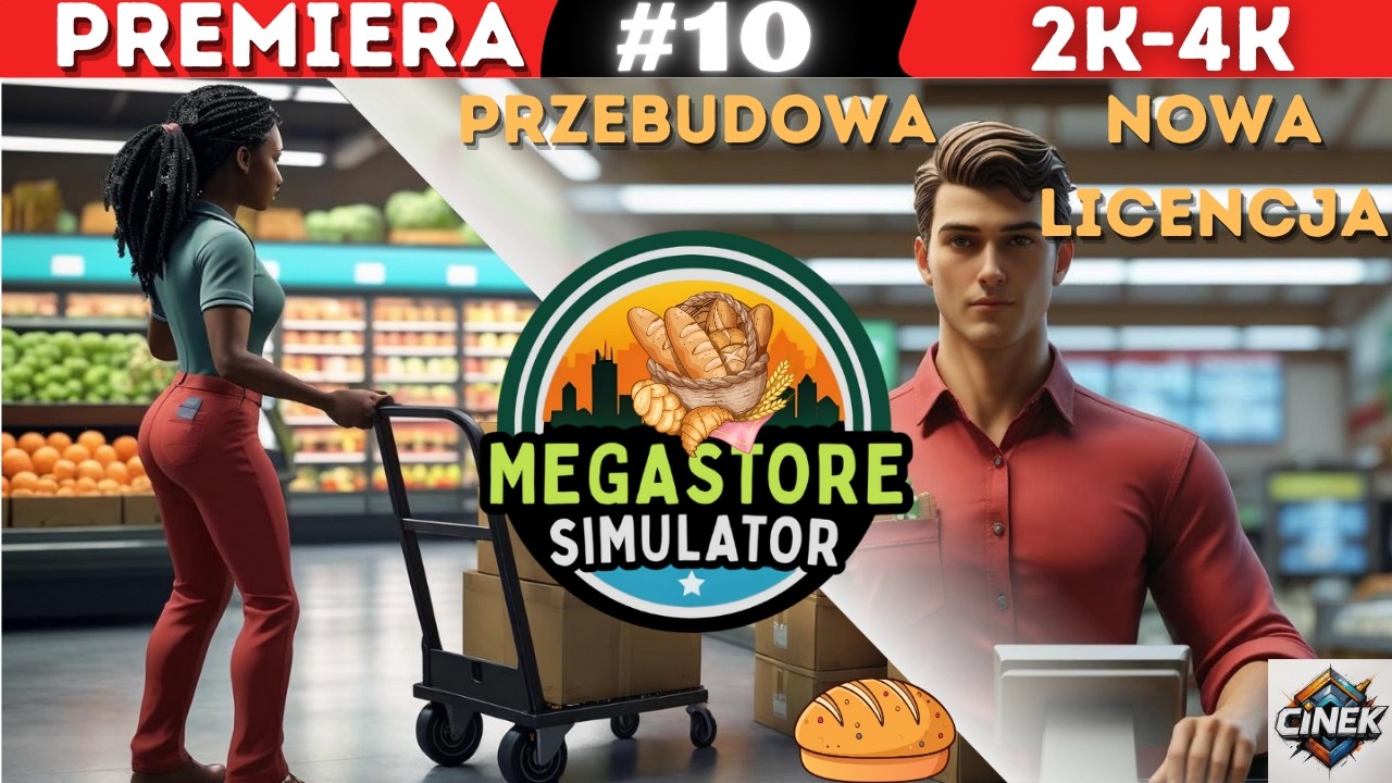 PRZEBUDOWA🏗️NOWA LICENCJA🏪👖MEGASTORE SIMULATOR #10 #simulator #gameplay #letsplay #games