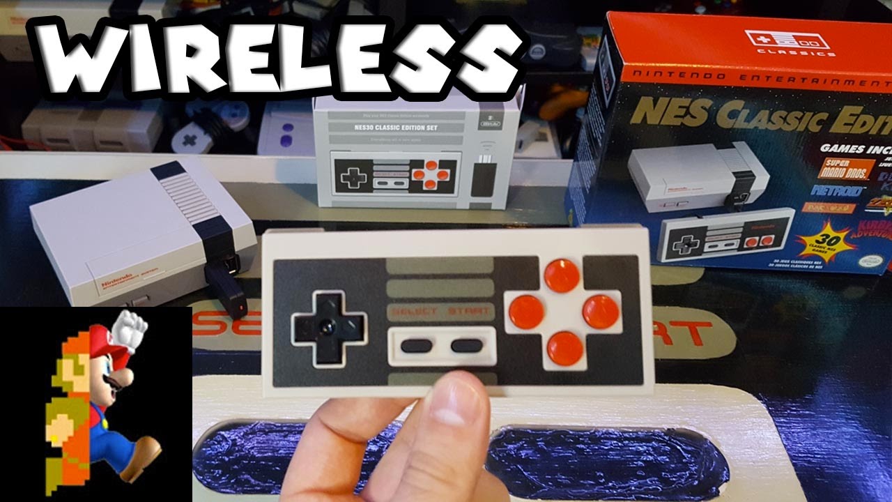 Play Your NES Classic Wirelessly - 8BitDo NES30 + Retro Receiver | Nintendo Collecting
