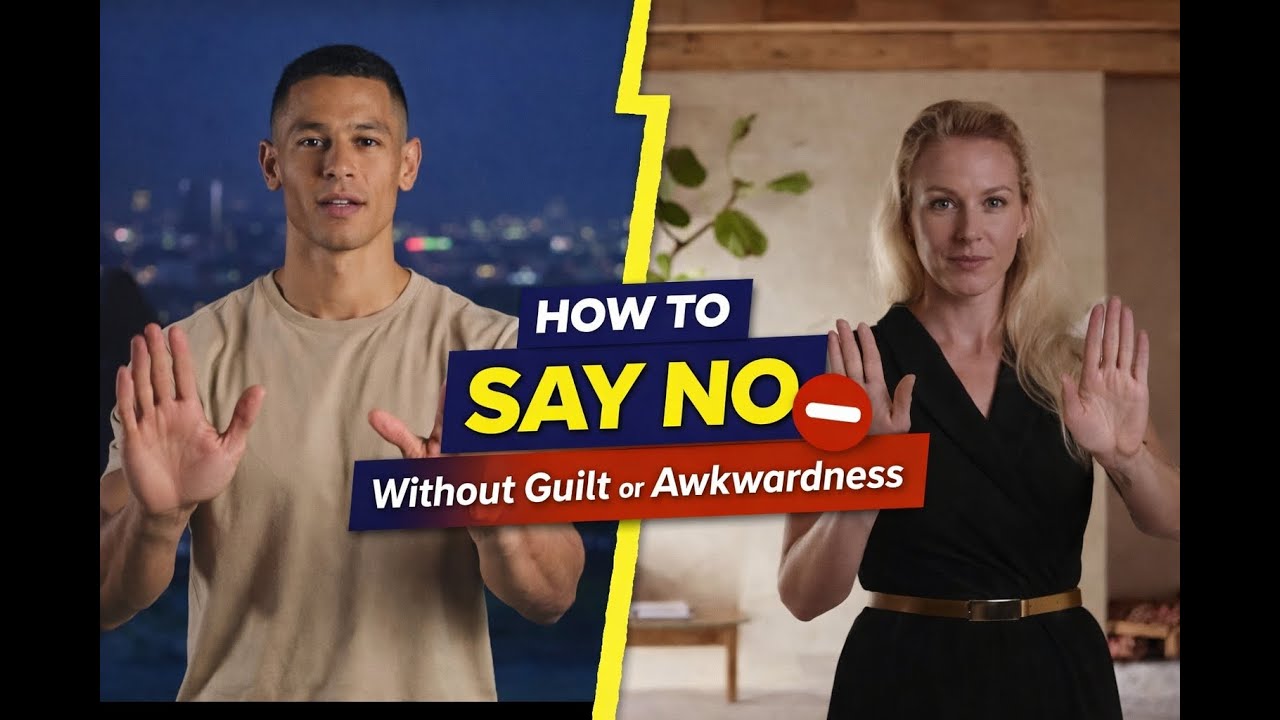 How to Say No Without Guilt or Awkwardness (Confident Communication Tips) #effectivecommunication