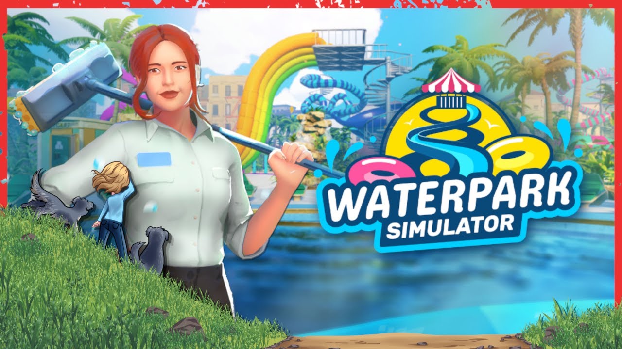 It's Chilly Out, Let's Go to the WATERPARK!  |  Waterpark Simulator