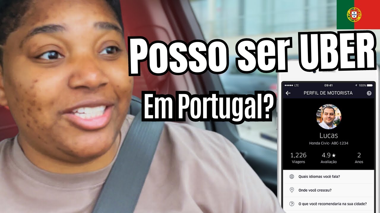 Como ser motorista de TVDE (UBER) em Portugal | Sou Uber no Brasil