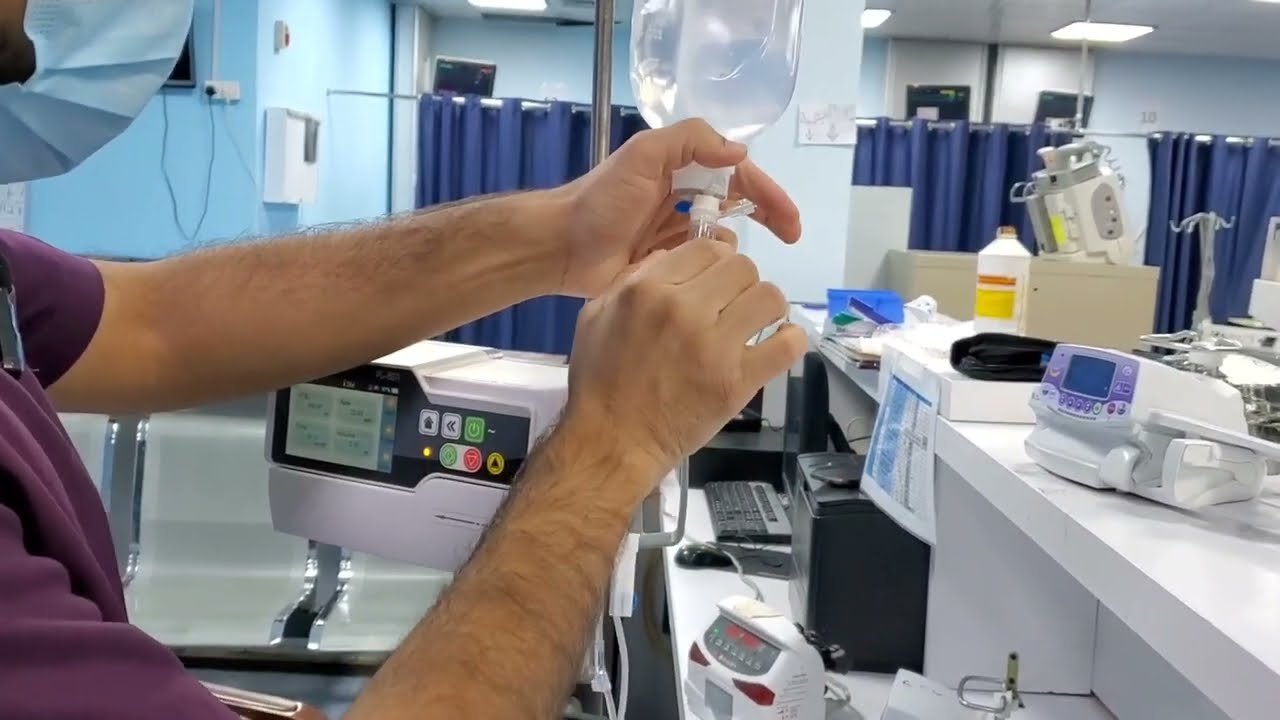ماهو جهاز Infusion Pump || كيفية استخدام جهاز التقطير و تجنب الأخطاء✨⚡🔥