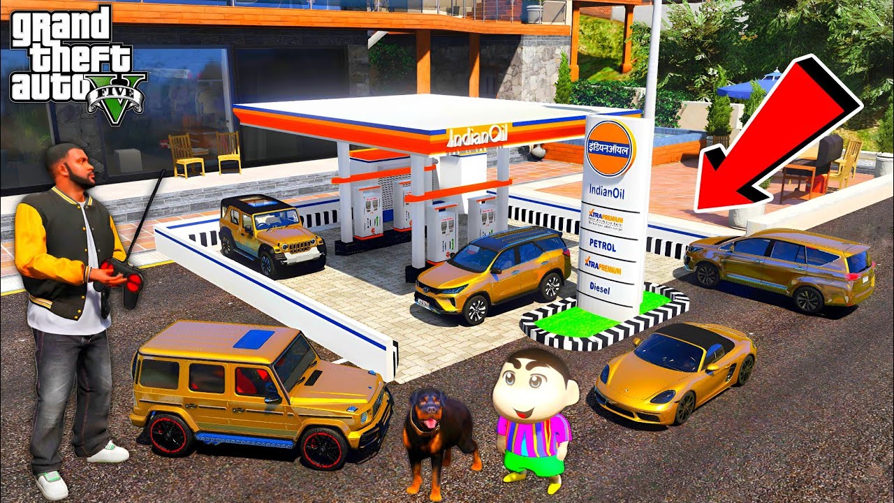 Franklin & Shinchan Ki Golden Mini RC Cars Ho Gayi Chori in Gta 5 | Shinchan Gta 5