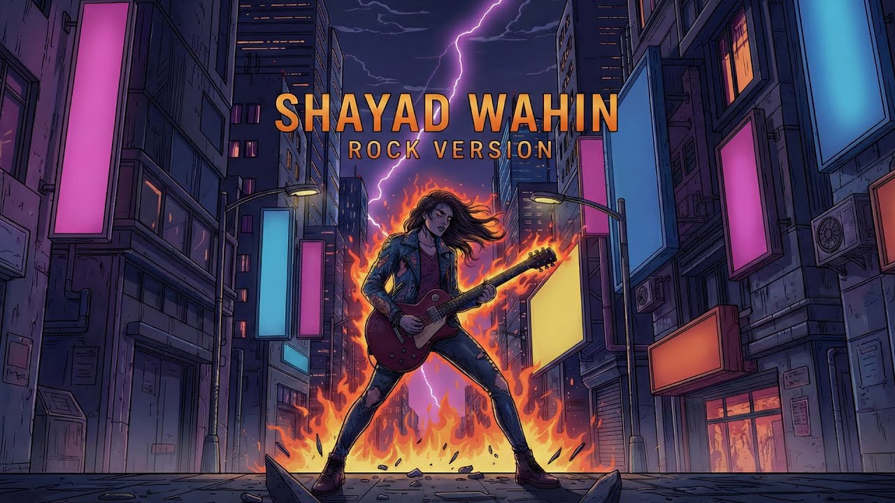 Chai on the Floor - || Shayad Wahin [Rock Version] || Official Lyric Video