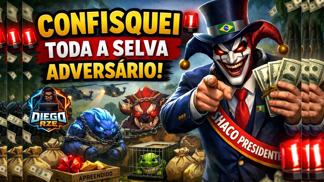 Shaco Político no Poder! 🚨 A Selva Foi CONFISCADA