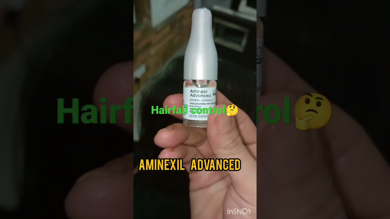Control hairfall with Aminexil Advance||Loreal #trendingshorts #hairfall