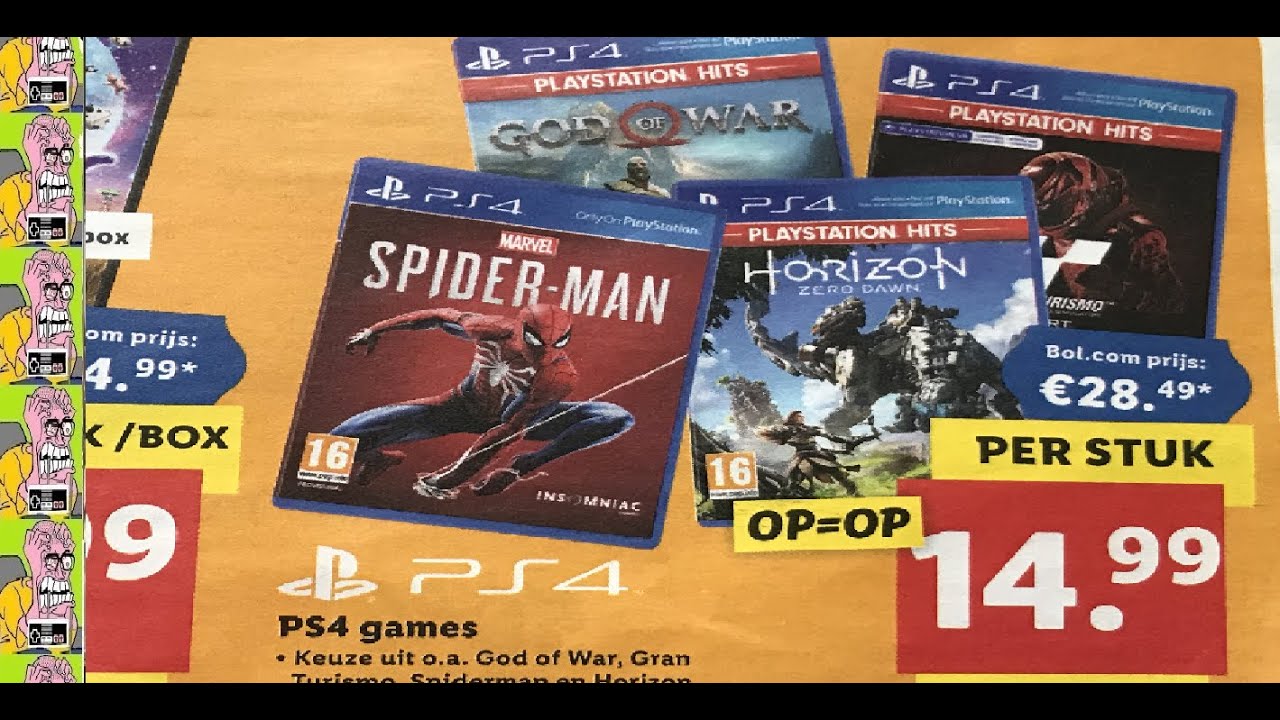 LIDL PS4 GAMES &euro; 14,99