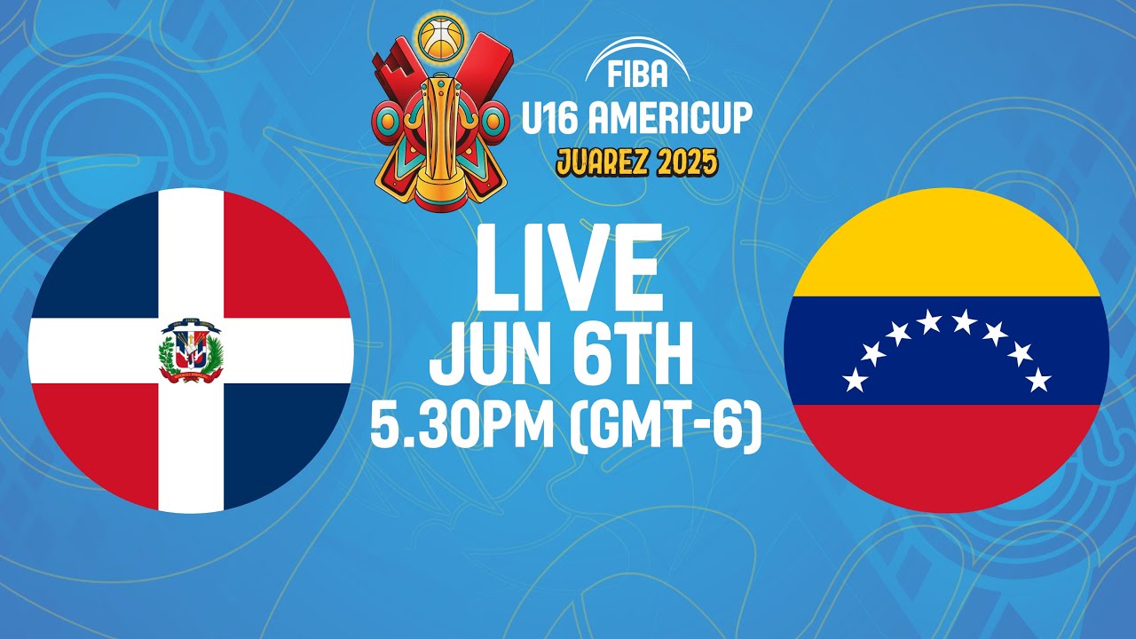 Quarter-Finals | Dominican Republic v Venezuela | Full Basketball Game | FIBA U16 AmeriCup 2025