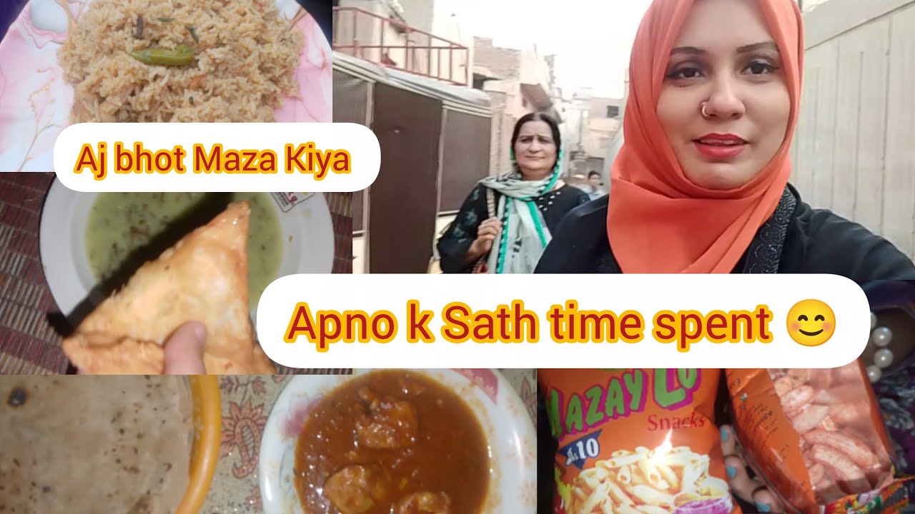 Aj baji k ghr gye unhone bnya mazedar salan mere hath k chicken pilao🤤👍🏻