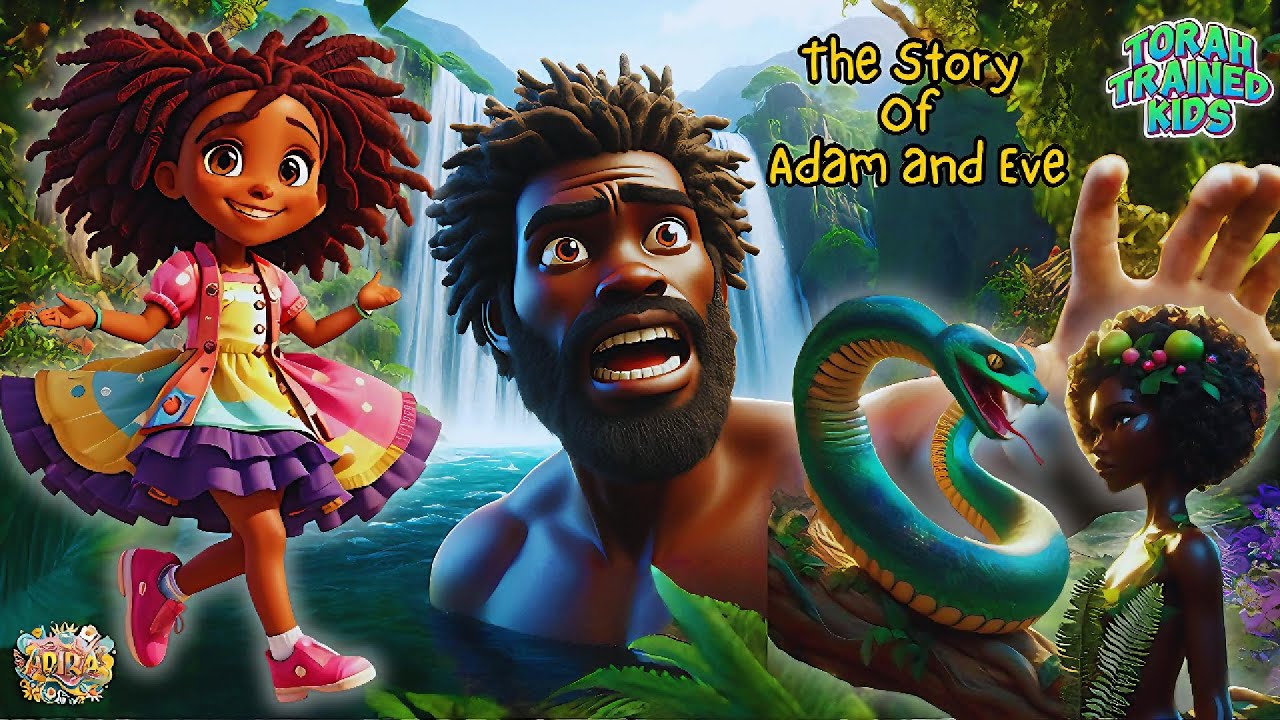 ADIRA'S Bible Adventures: The Story of Adam and Eve | Bible Story for Hebrew Israelite Kids