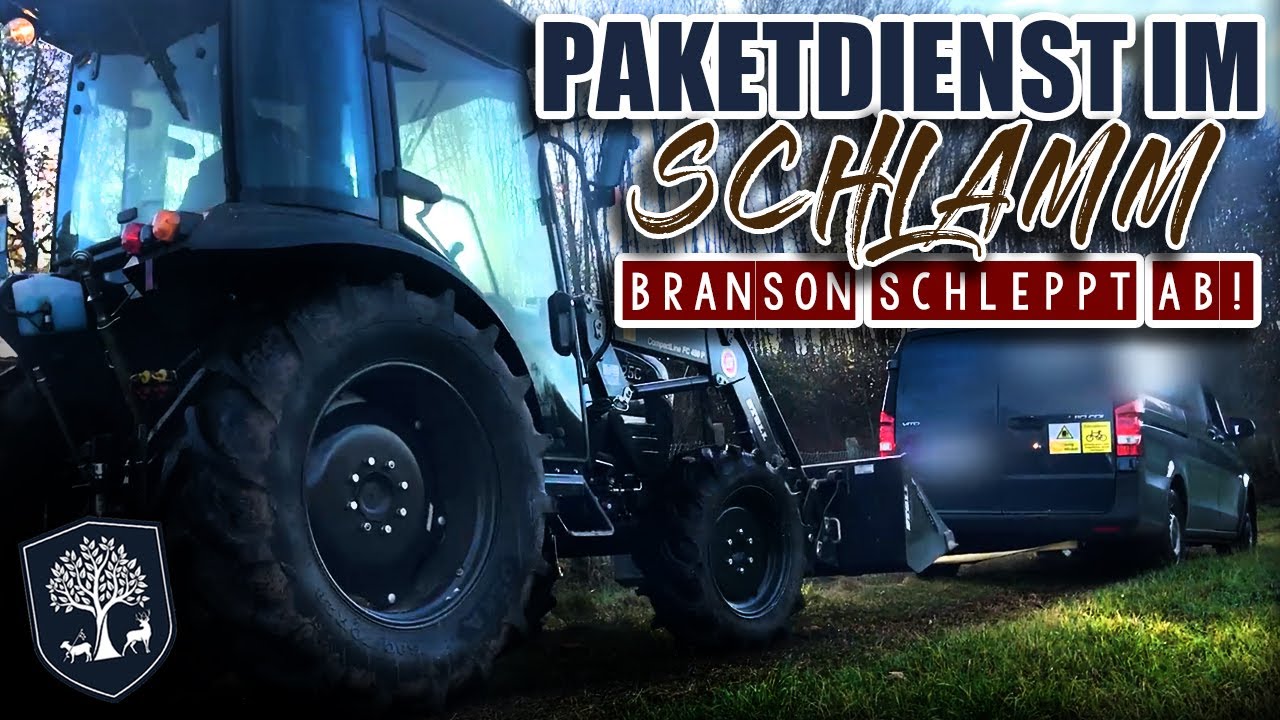 #31 | 🚗 Paketdienst im Schlamm: Branson 5025C schleppt ab! 🛠️