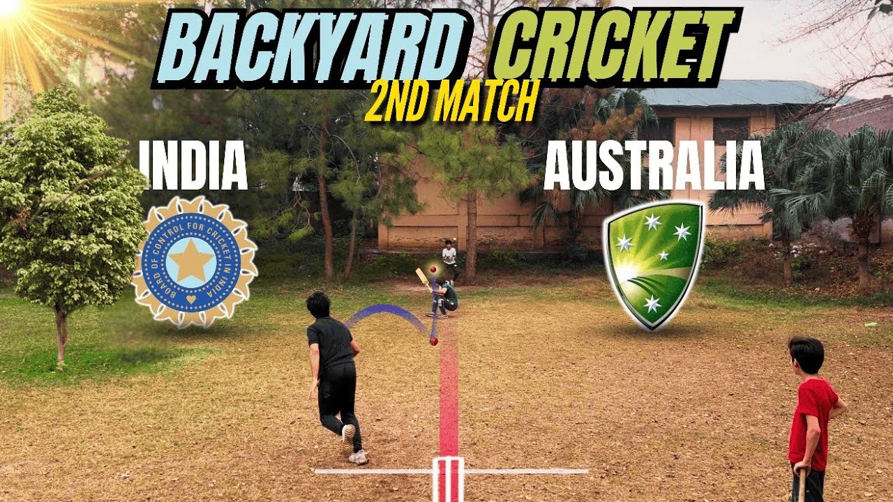 Last Over Chaos! IND VS AUS | Hard Swings In Backyard Cricket Test | Off Yorker