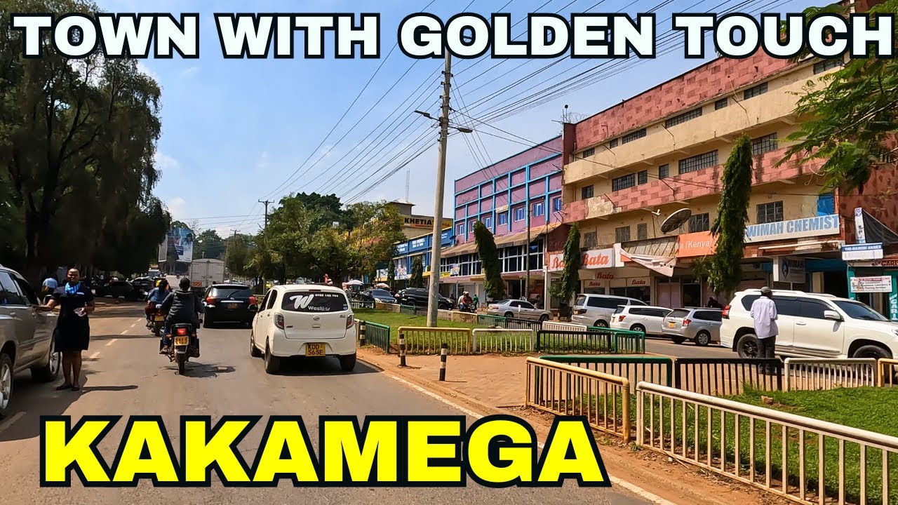 Exclusive Sceneries Kakamega Town in 2024 | A Town of Gold
