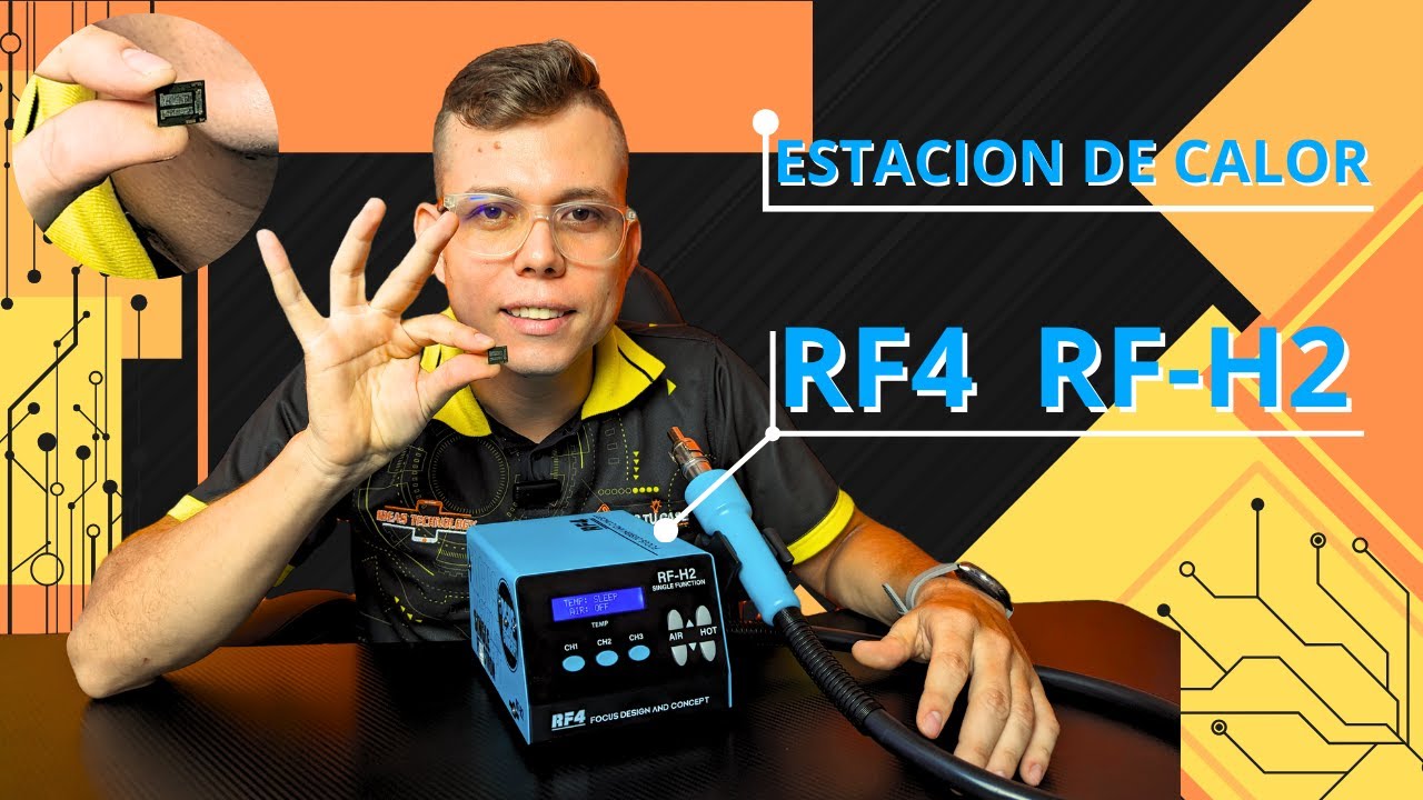 Estación De Calor RF4 H2 (Funcionamiento y configuración de memorias)