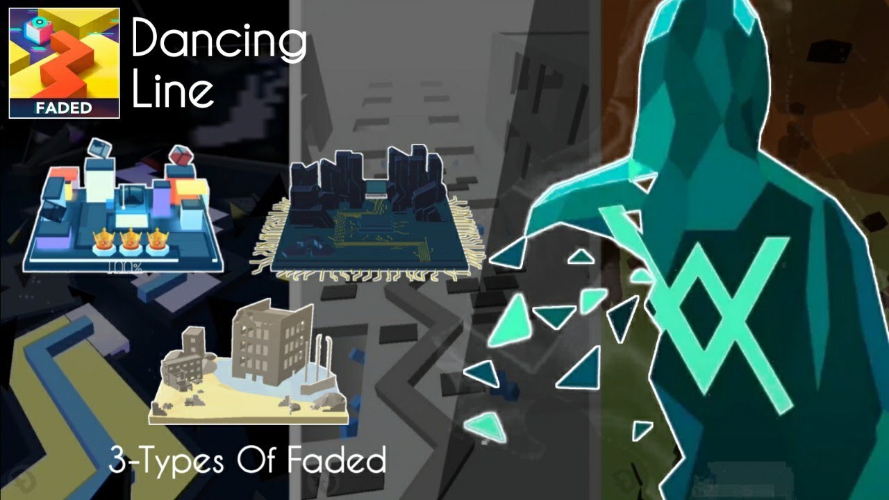 Dancing Line - 3-Types Of Faded (Widescreen)