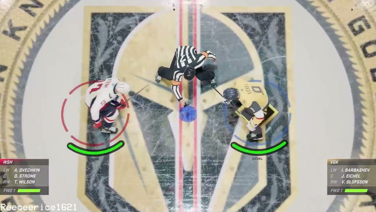 NHL 25: Washington Capitals Vs. Vegas Golden Knights 2 Player 60fps