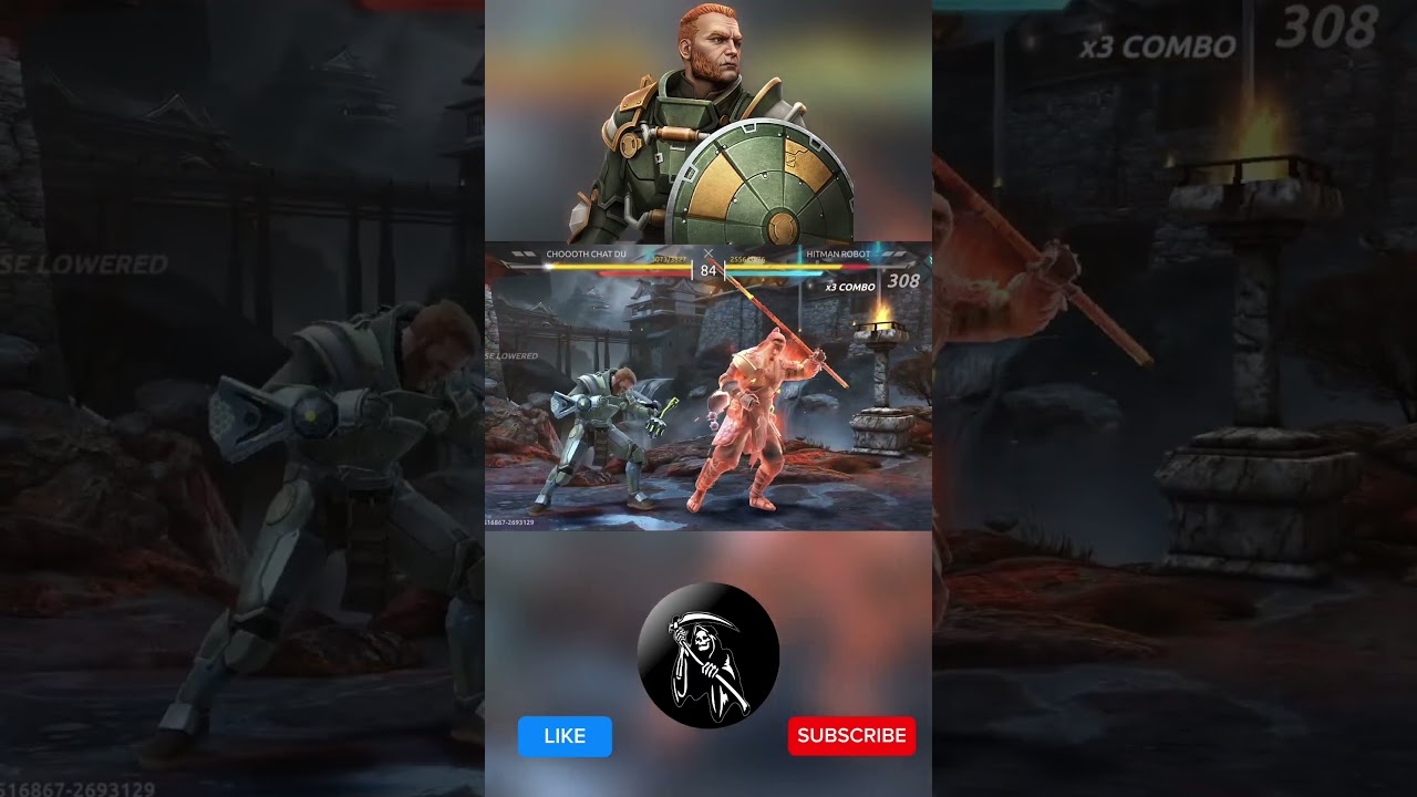 Jack Bulwark vs Xiang Tzu #sf4 #shadowfightarena #sfa #gaming